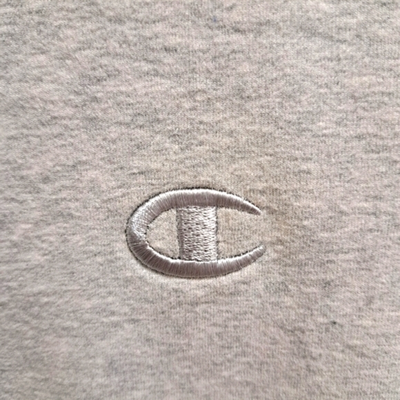 ❤️ New! Champion T-Shirt Dress Light Grey Women's XS Cotton Blend Short Sleeve - Picture 3 of 11